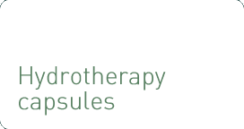 Hydrotherapy capsules